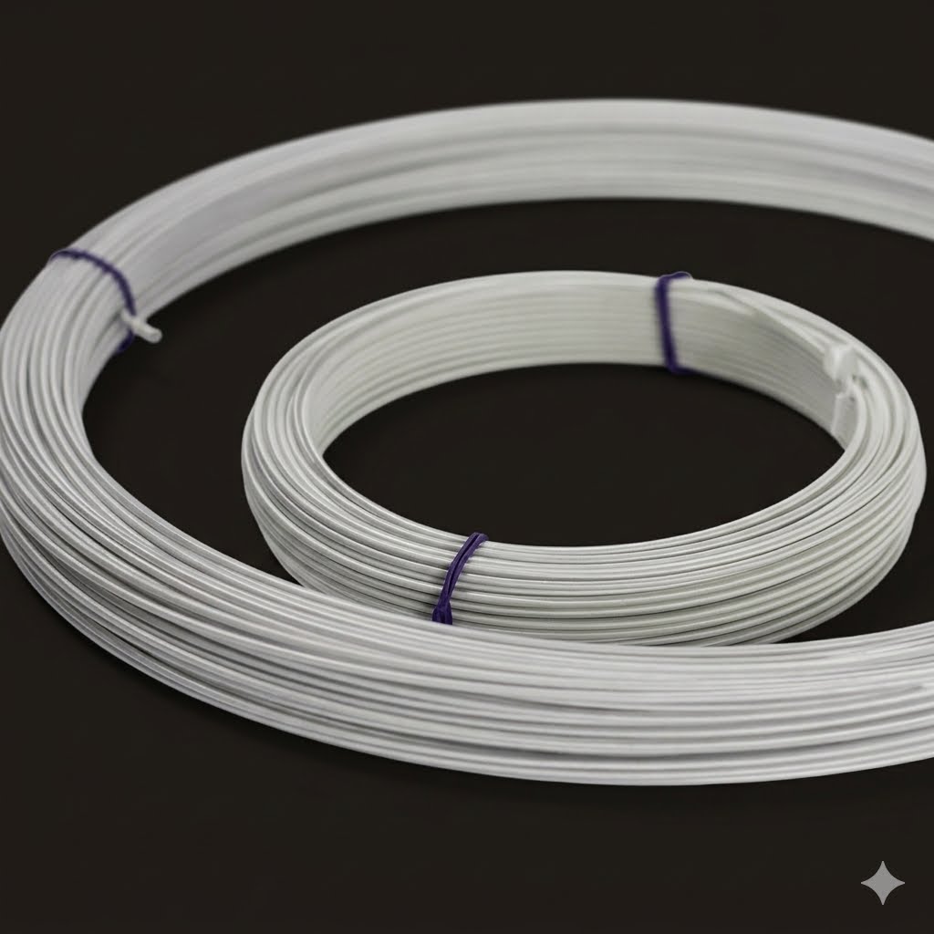 Cotton Covered Millinery Wire